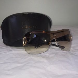 Gucci large frame sunglasses